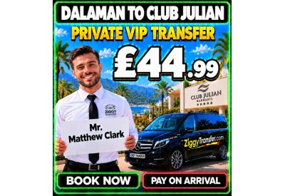 Dalaman to Julian Club Hotel Marmaris Dalaman to Julian Club Hotel Marmaris